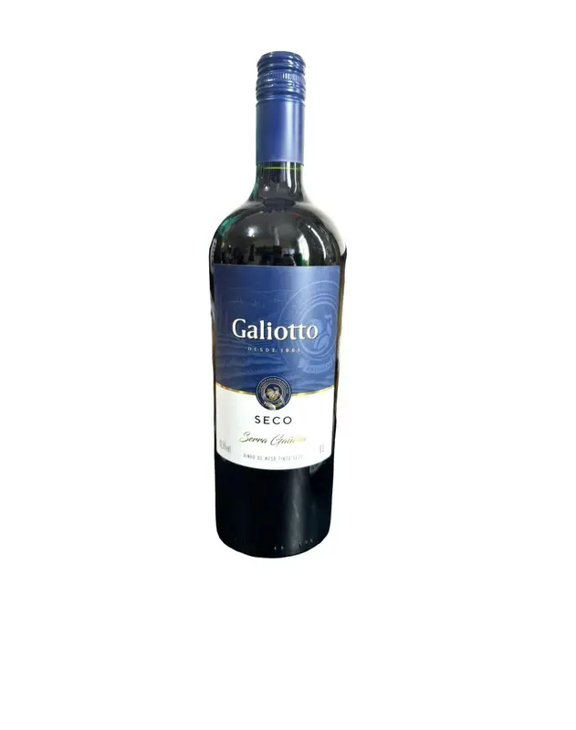 VINHO GALIOTTO SECO TINTO 1L