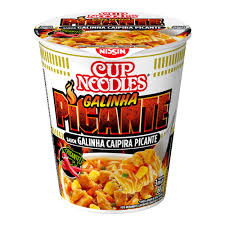 CUP NOODLES GALINHA CAIPIRA PICANTE NISSIN 68G