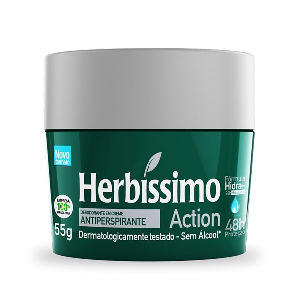 DESOD CREME HERBISSIMO ACTION 55G