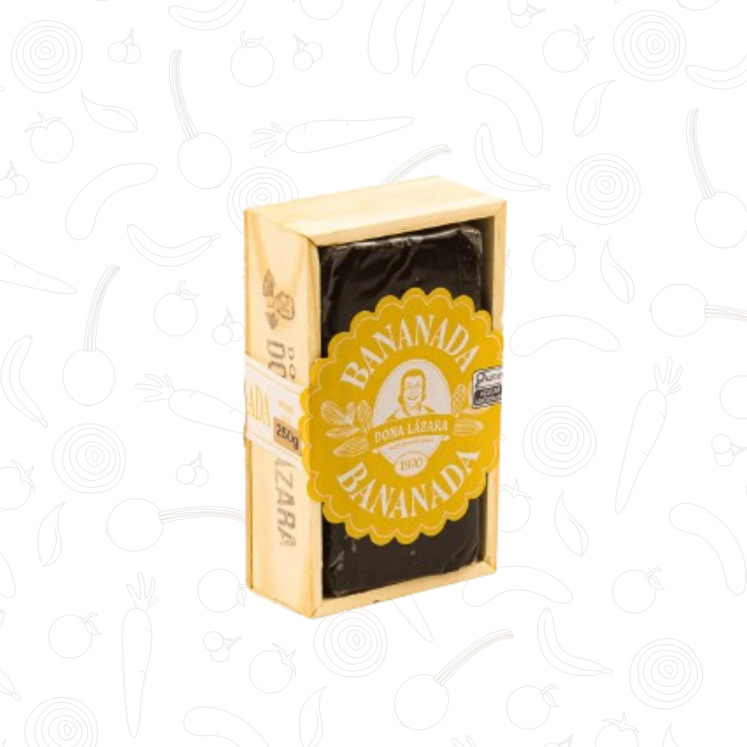 Bananada Caixote Dona Lazara 250g