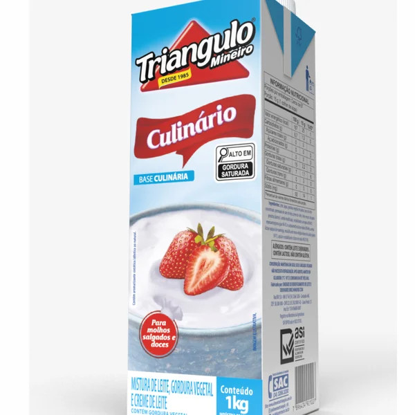 Creme Culinário Triangulo 1kg