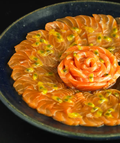 Sashimi Salmão Agridoce (10 Lâminas)