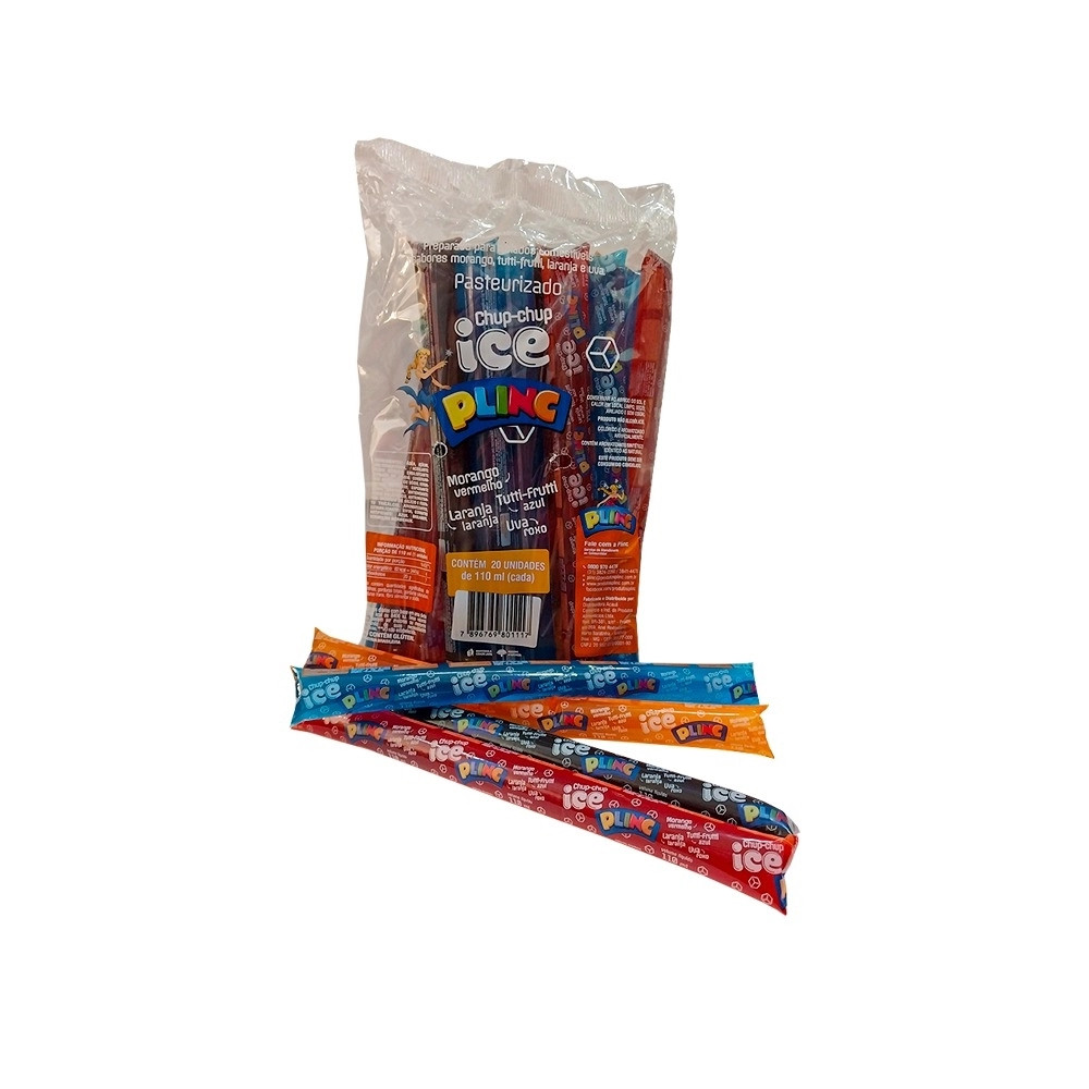 GELADÃO CHUP-CHUP ICE PLINC 110ml SACOLÉ CONGELADO