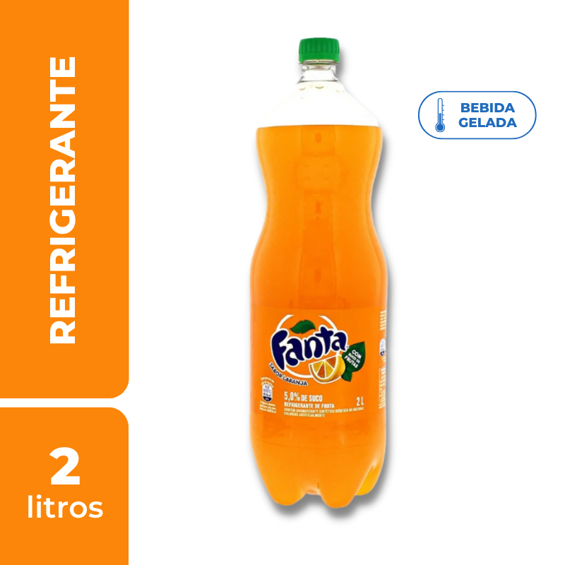 Fanta Laranja 2 Litros