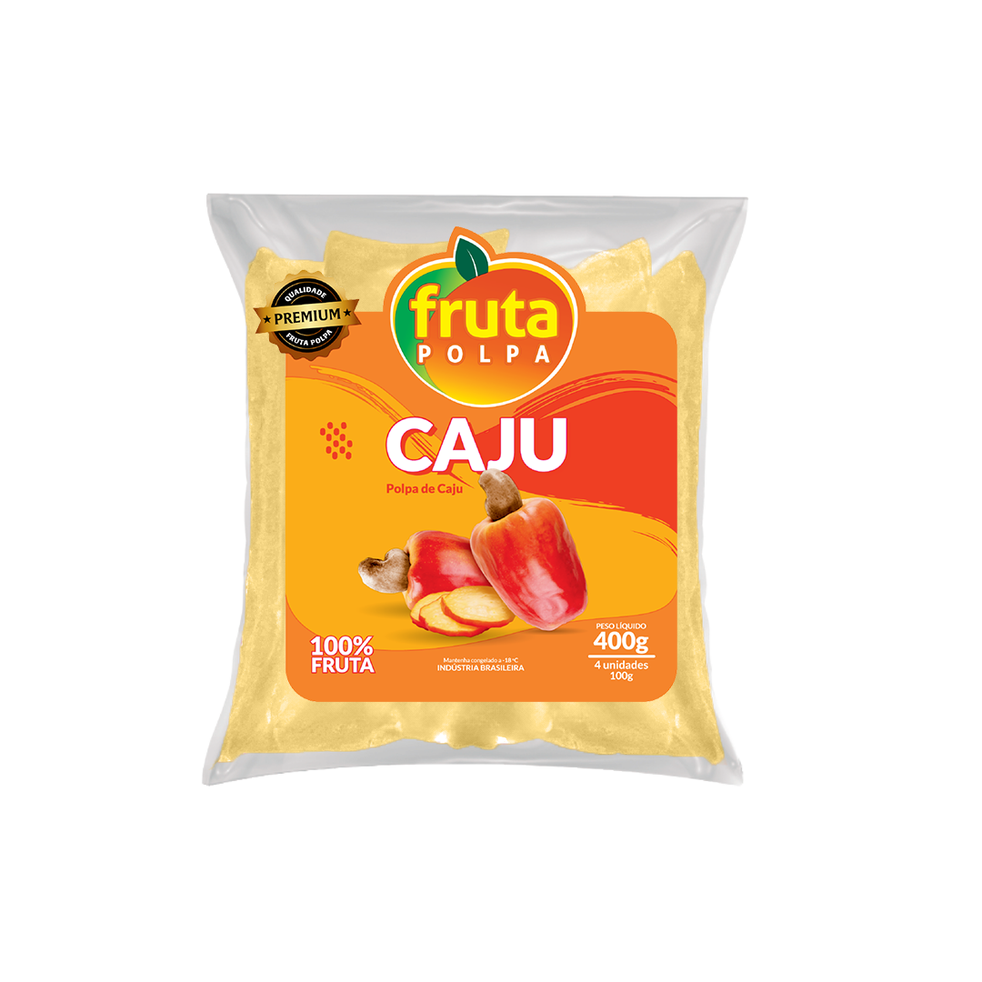 POLPA DE FRUTA FRUT POLPAS CAJU 500G¬