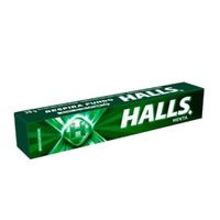 Bala Halls Sabor Menta 28g 