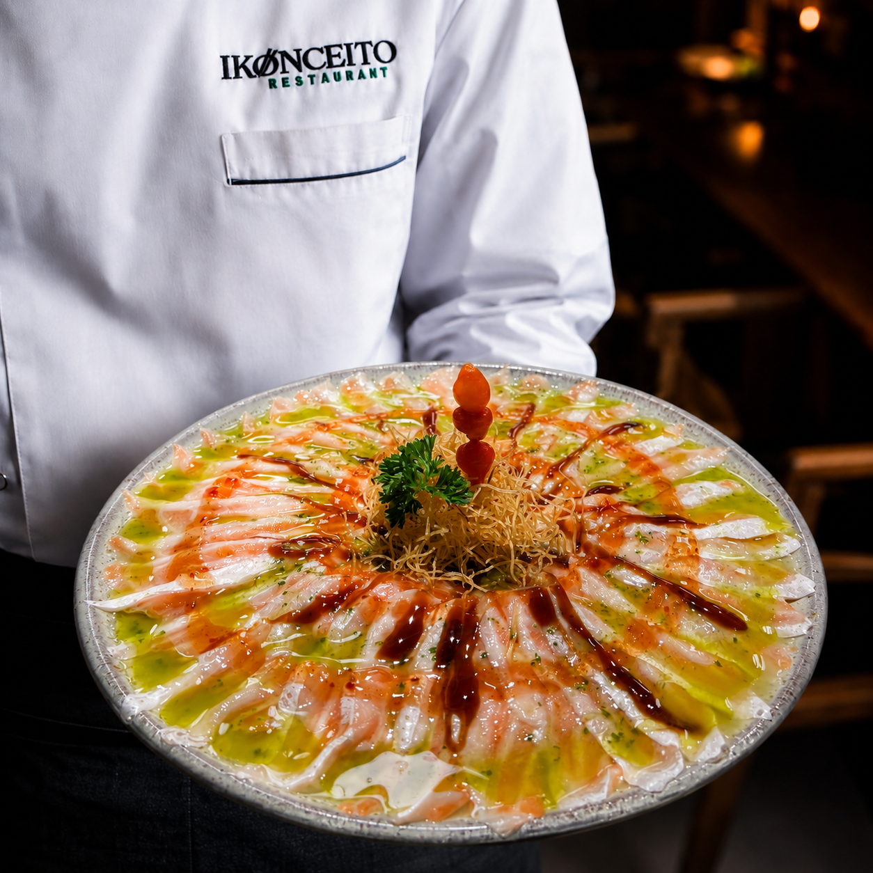 CARPACCIO SALMÃO MODA IKONCEITO
