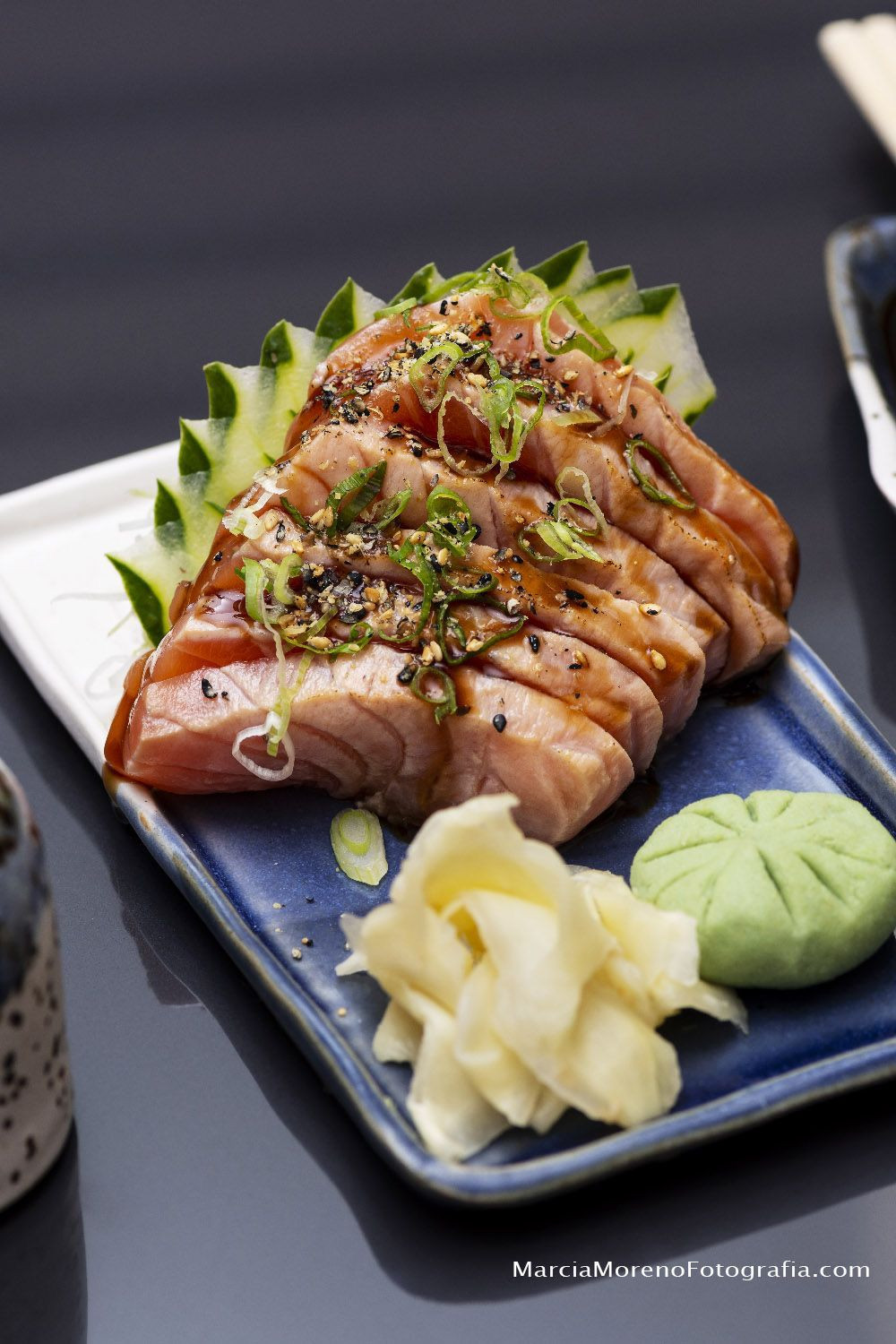 Sashimi salmão roasted