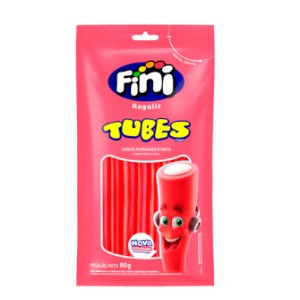 FINI TUBES MORANGO 80G