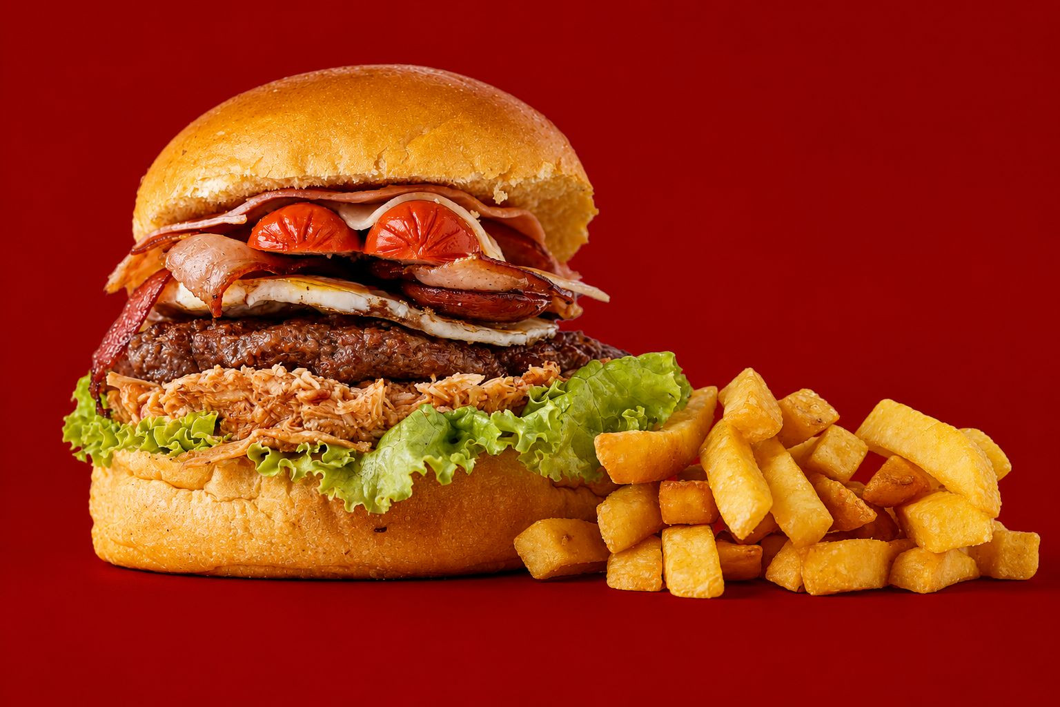 MEGA SANDUBAS+BATATA FRITA