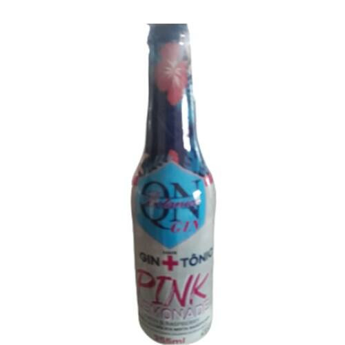 Coquetel Dry Gin + Tônica Pink Lemonade Qn Gin 355ml