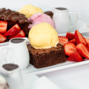 GELATTO DE BROWNIE