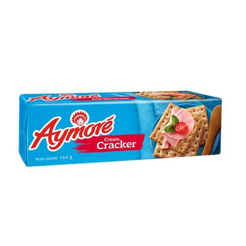 Biscoito Cream Cracker Aymoré 164g