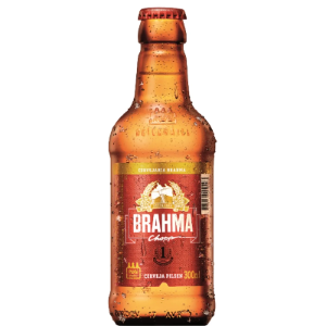 BRAHMA CHOPP 300ML COM GARRAFA