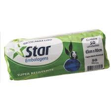 SACO DE LIXO 50 LT STAR 