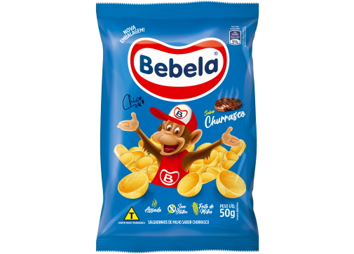 SALGADINHO BEBELA CHURRASCO 50G