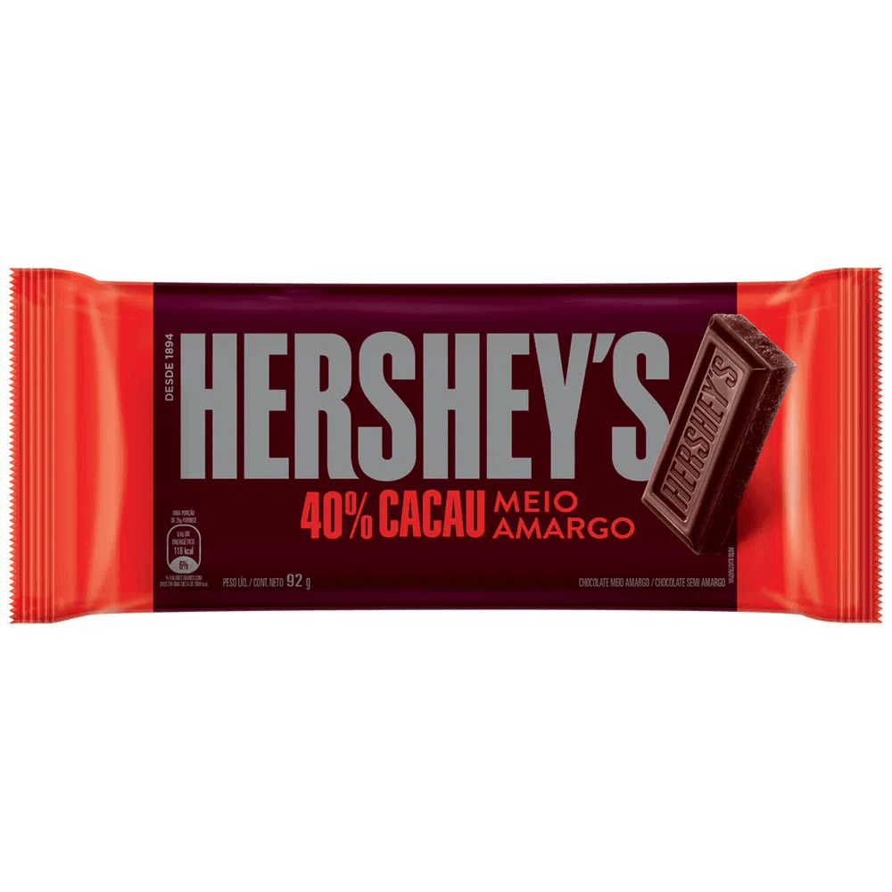 BARRA HERSHEYS MEIO AMARGO