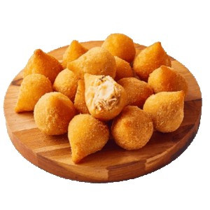 COXINHA PORÇÃO C/ 8UNDS