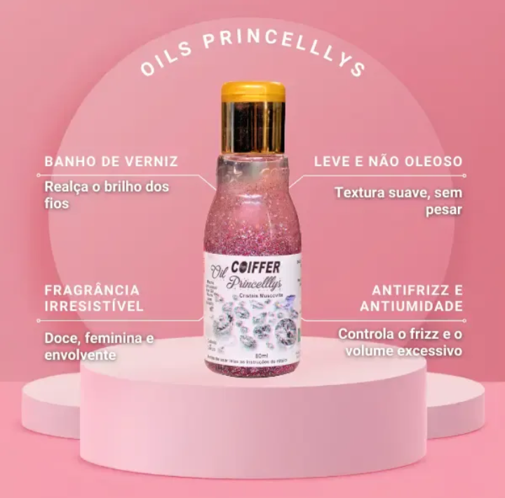 ÓLEO PRINCELLYS COIFFER 80ML