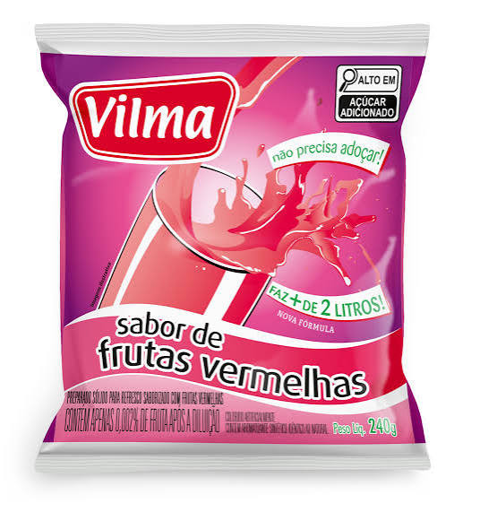 SUCO VILMA FRUTAS VERMELHAS