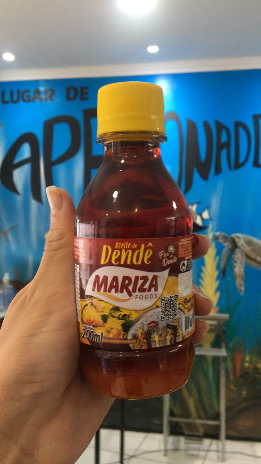 Azeite de dendê Mariza