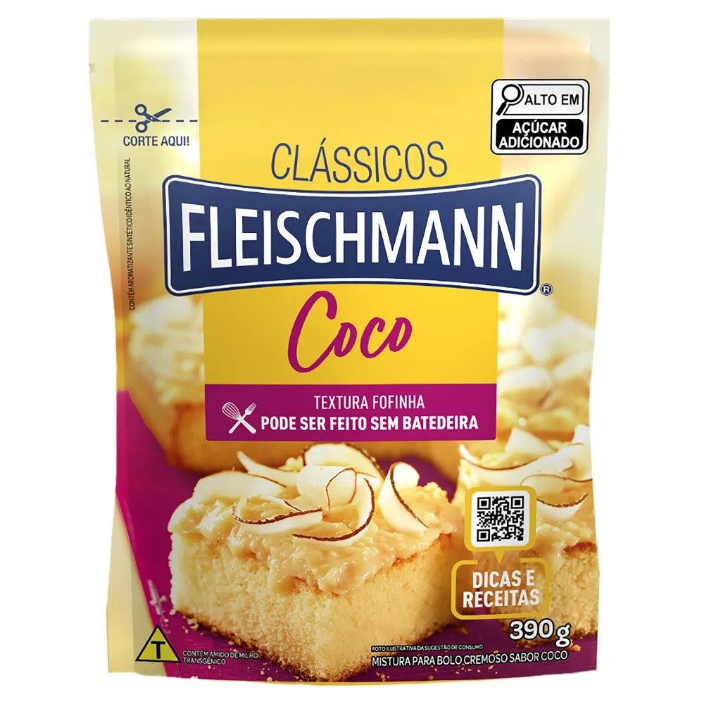 MISTURA FREISCHMANN PARA BOLO COCO 390G