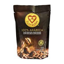 Café Três Corações solúvel liofilizado 100% arábica 50g