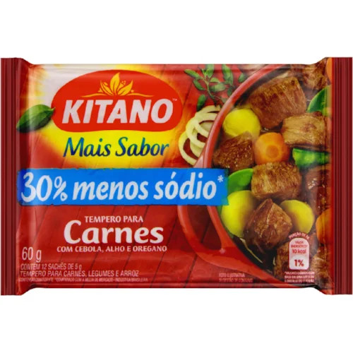 Tempero Kitano Mais Sabor Carne