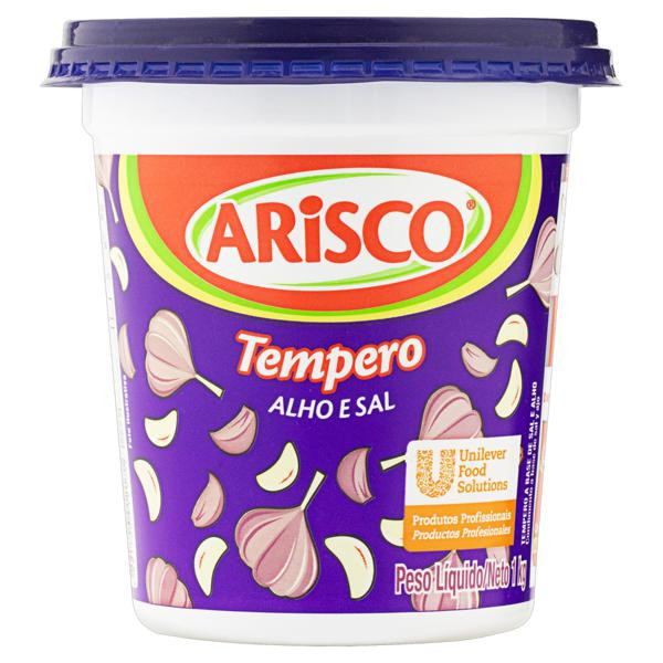 TEMPERO COMPLETO ARISCO ALHO/ SAL 1KG