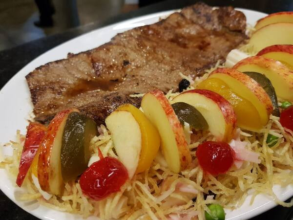 Filé à francesa ( serve 3 a 4 pessoas)