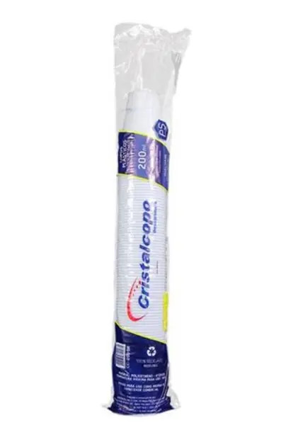 Fardo Copo Descartável 200ml C/100