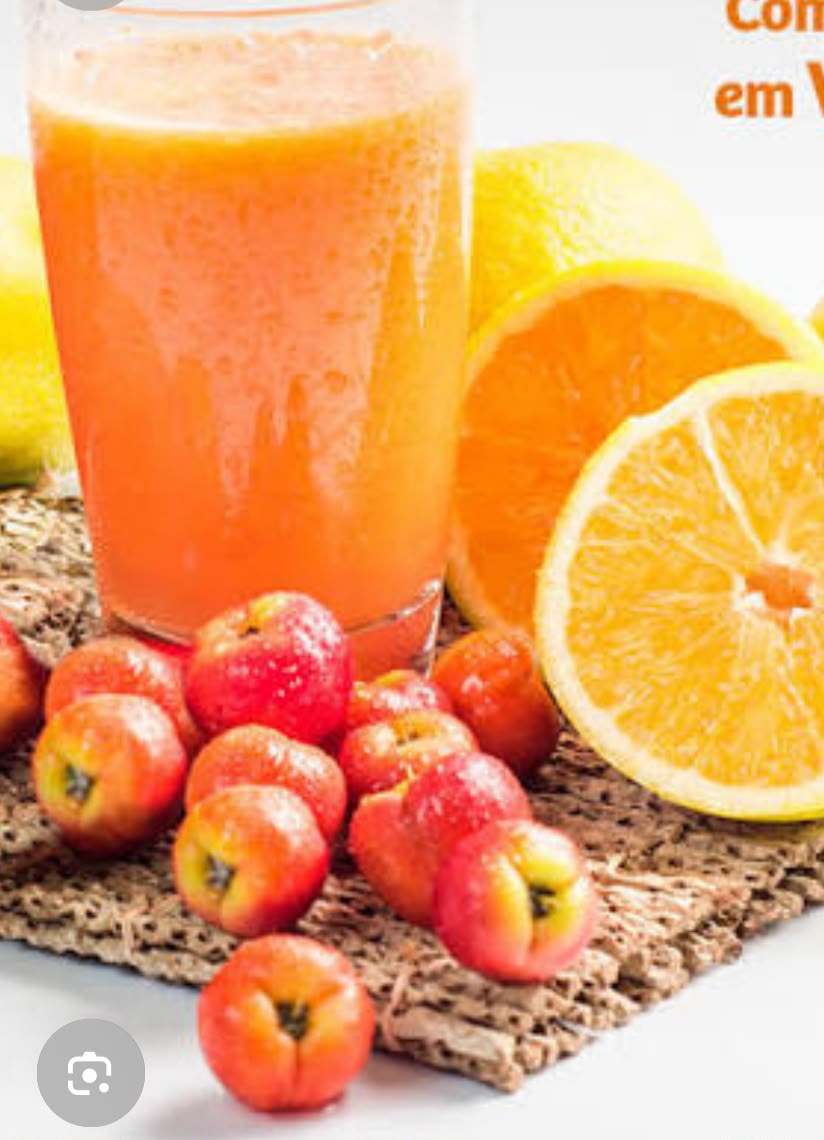 SUCO DE ACEROLA COM LARANJA