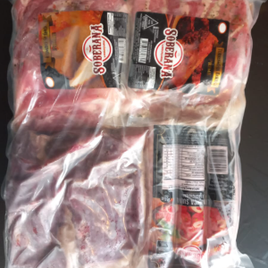 KIT CHURRASCO 2 KG (LINGUIÇA/LOMBO SUÍNO/TORRESMO DE BARRIGA/CONTRA FILÉ)
