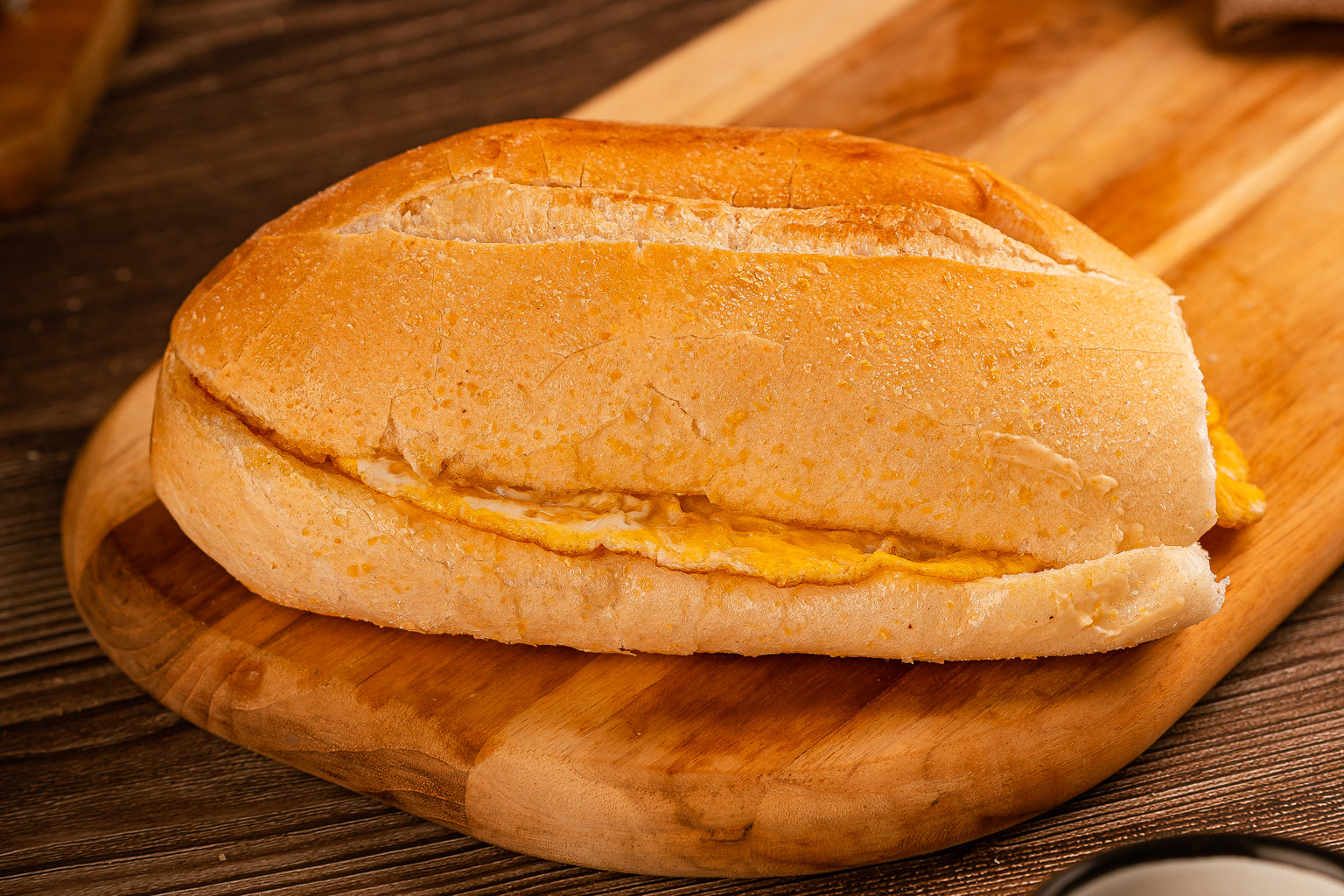 PÃO COM OVO