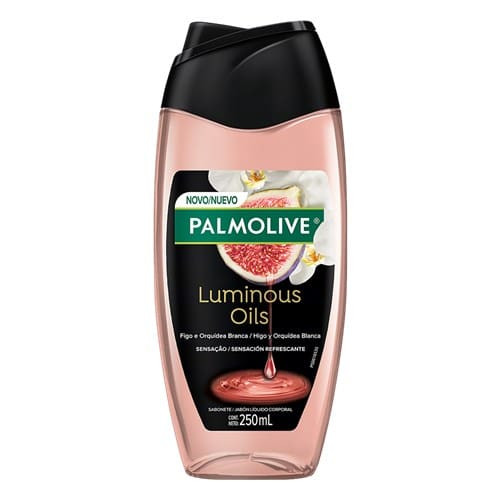 Sabonete Líquido para o Corpo Luminous Oils Sensação Refrescante Palmolive 250ml