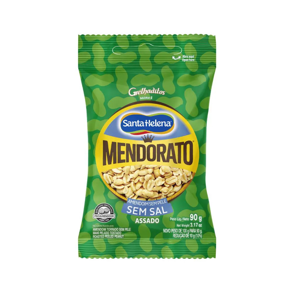 AMENDOIM S/PELE SANTA HELENA 24g