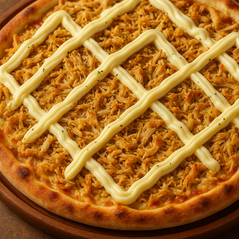 PIZZA FRANGO COM CATUPIRY