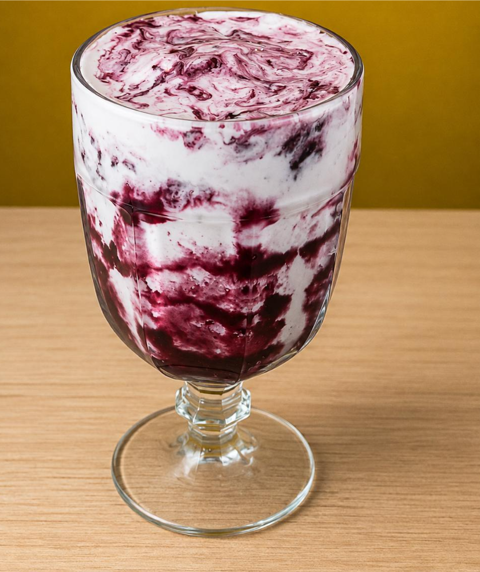 MILK SHAKE GOURMET DE ABACAXI AO VINHO