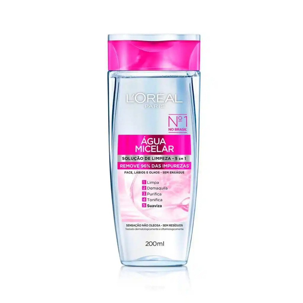 AGUA MICELAR LORAL PARIS 5EM1 200ML**