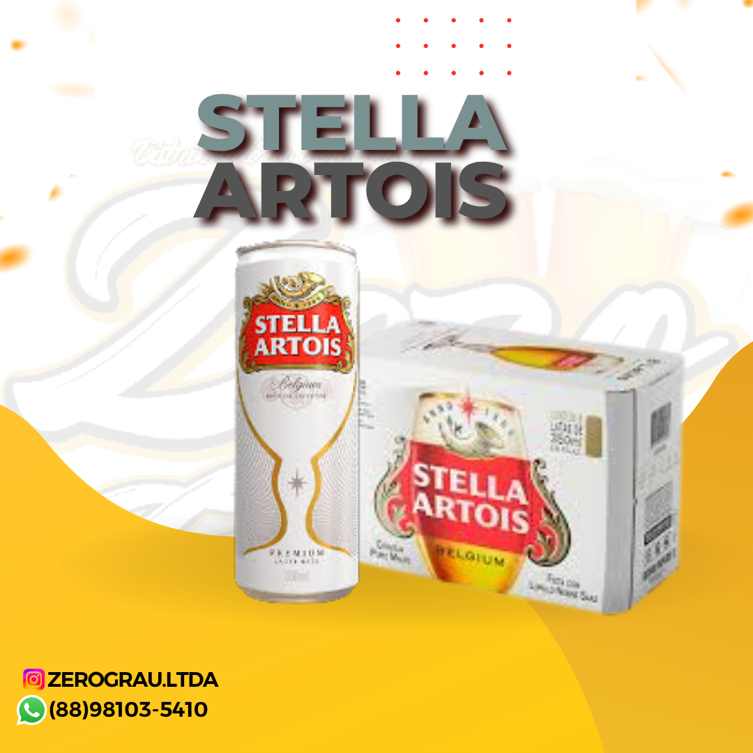 CERVEJA STELLA ARTOIS LATA 350ML