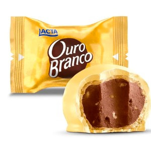 BOMBOM OURO BRANCO LACTA