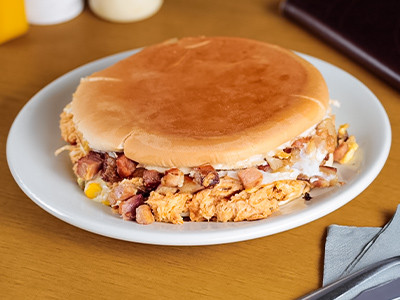 Xis Frango com Bacon
