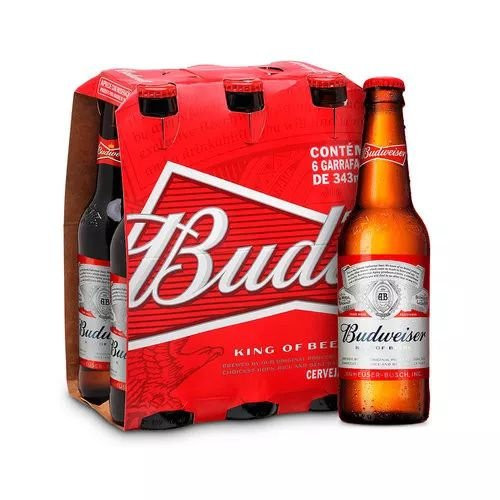 CERVEJA BUDWEISER LONG NECK 330ML-UN
