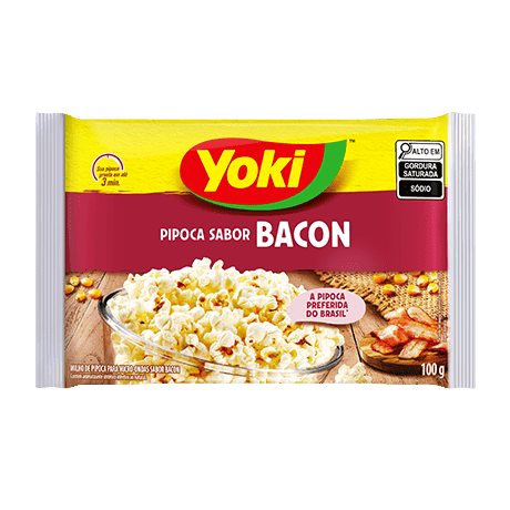 PIPOCA YOKI BACON 100G