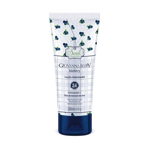 Loção Hidratante Giovanna Baby Blueberry Embalagem 200ml