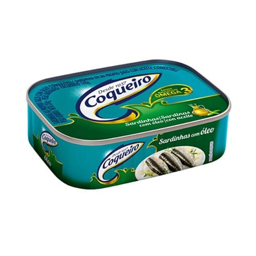 Sardinha Coqueiro em Óleo de Soja 125g