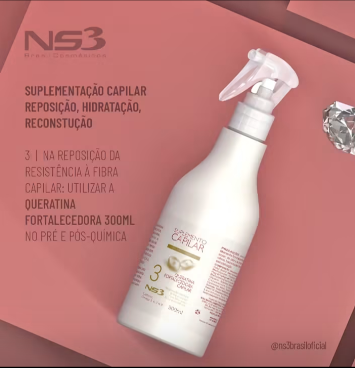 SUPLEMENTO CAPILAR QUERATINA NS3 300ML