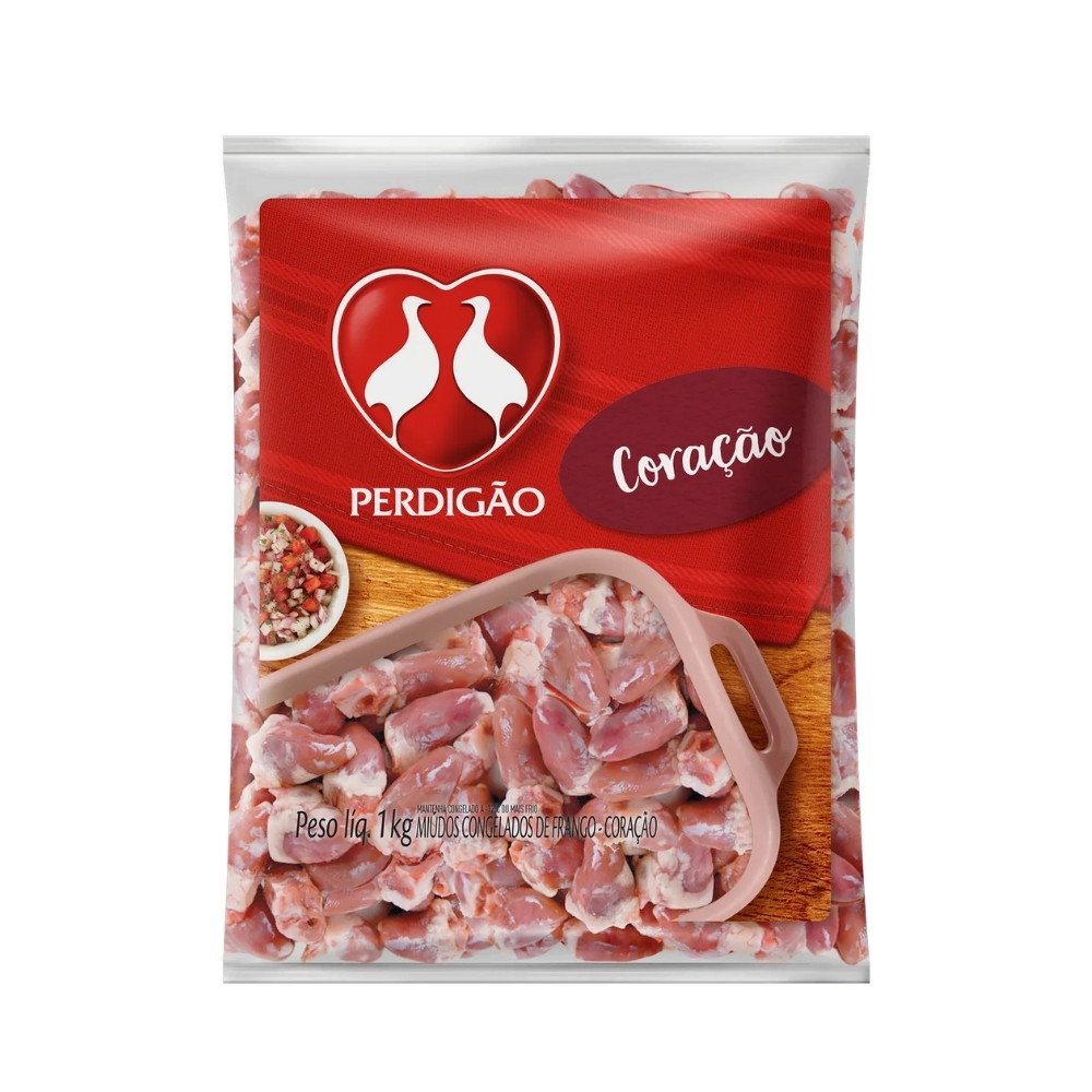 CORACAO DE FRANGO PERDIGAO 1KG