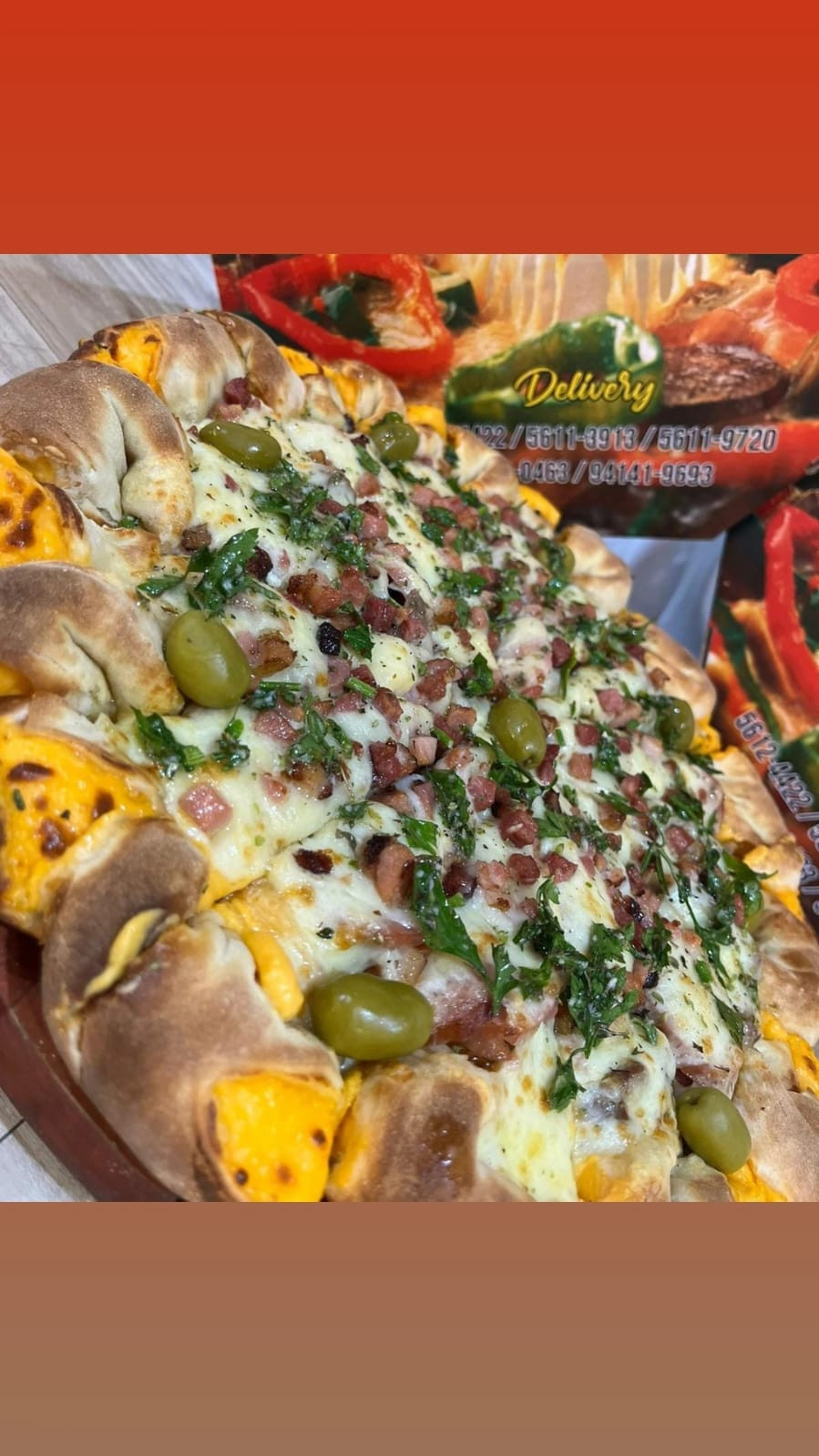 PIZZAS SALGADAS - 2 SABORES
