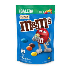 CHOCOLATE M E MS CRISPY 120GR POUCH